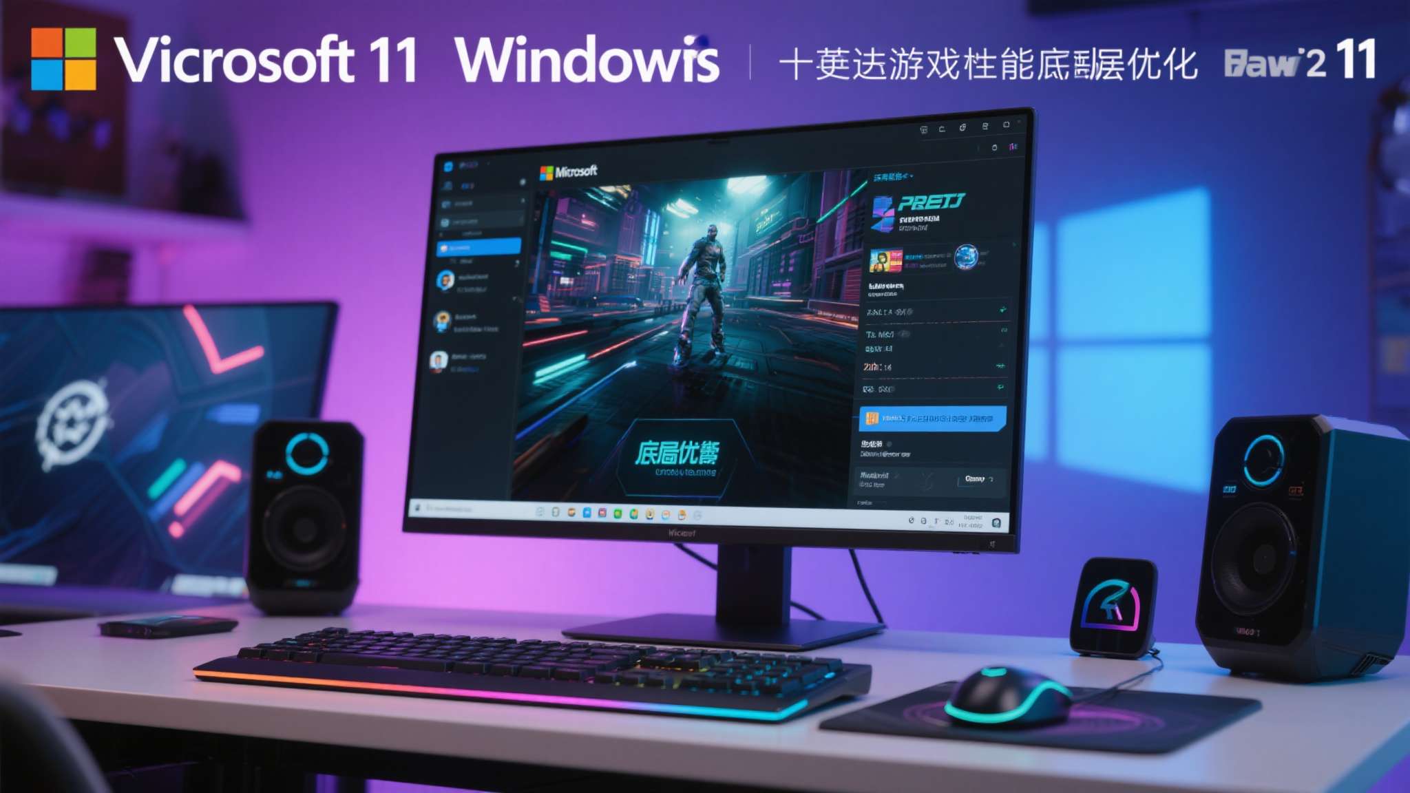 近年来，微软在Windows 11的多次更新中，持续推进游戏性能相关的底层优化。