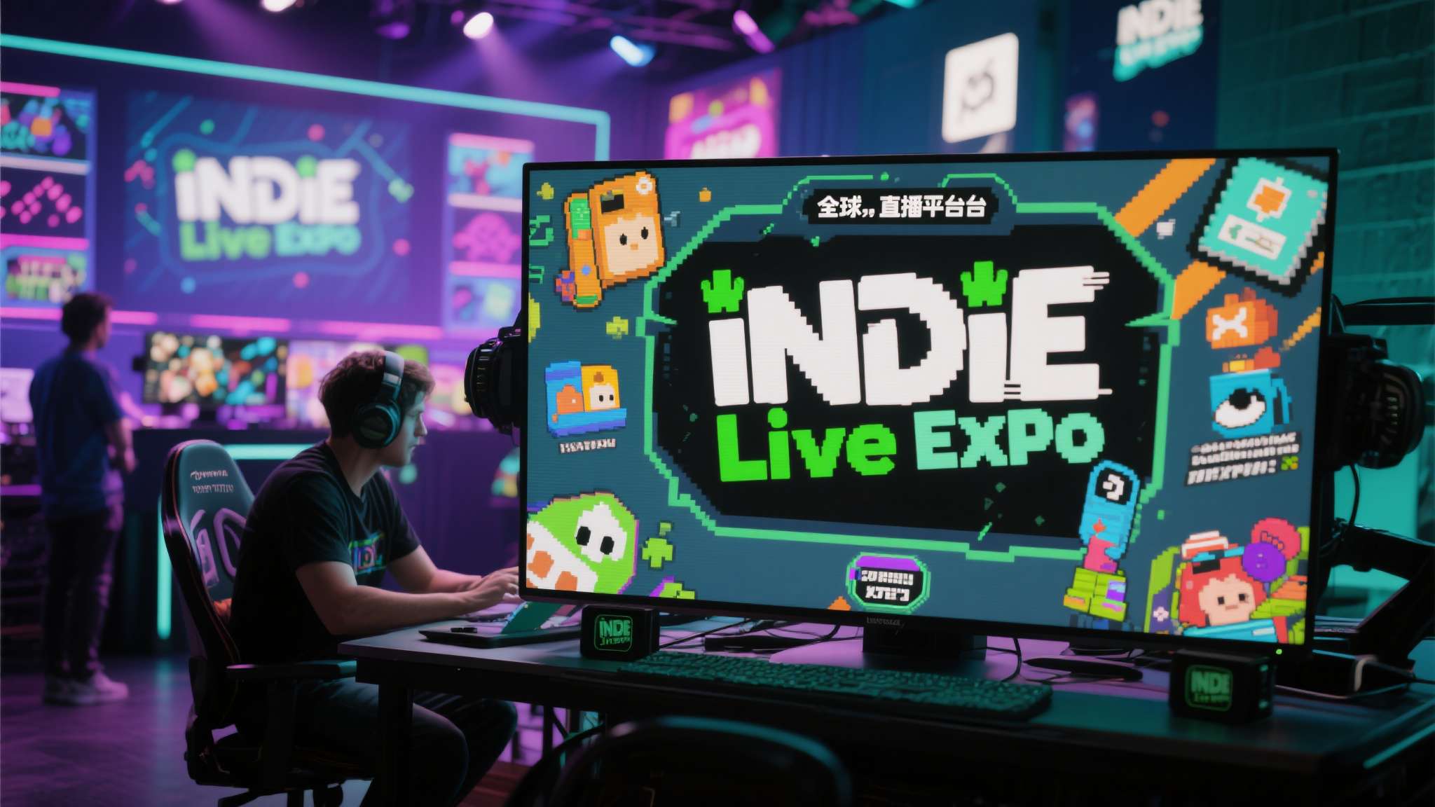 独立游戏的推广往往面临渠道有限、预算紧张的现实困境，而INDIE Live Ex